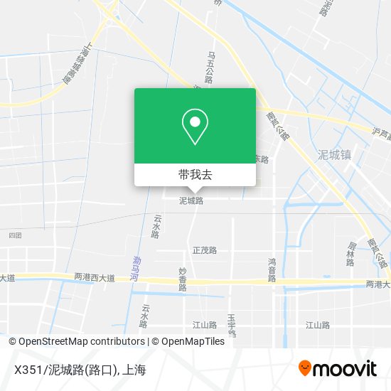 X351/泥城路(路口)地图