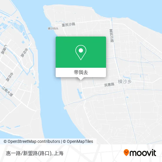 惠一路/新盟路(路口)地图