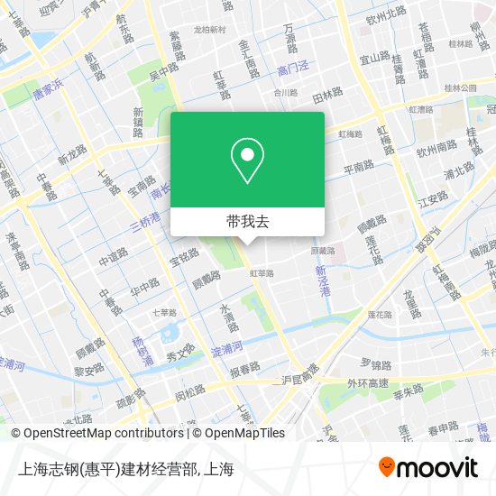上海志钢(惠平)建材经营部地图
