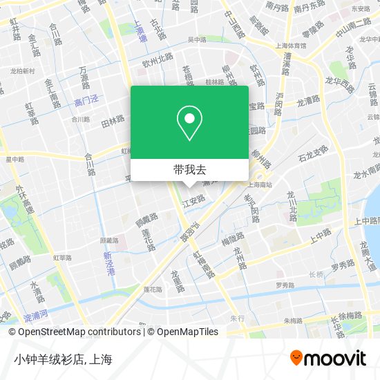 小钟羊绒衫店地图