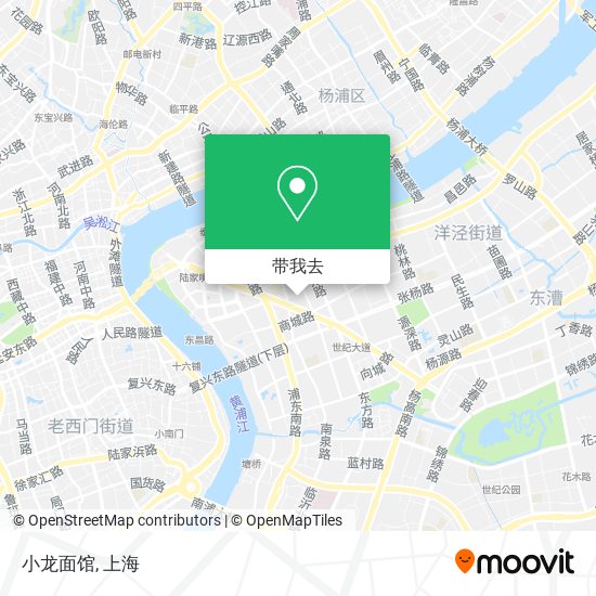 小龙面馆地图