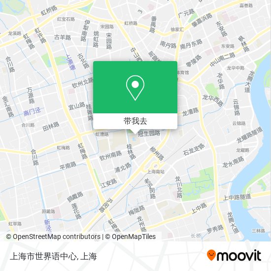 上海市世界语中心地图