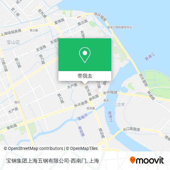 宝钢集团上海五钢有限公司-西南门地图