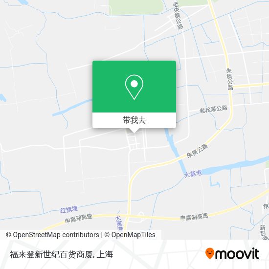 福来登新世纪百货商厦地图