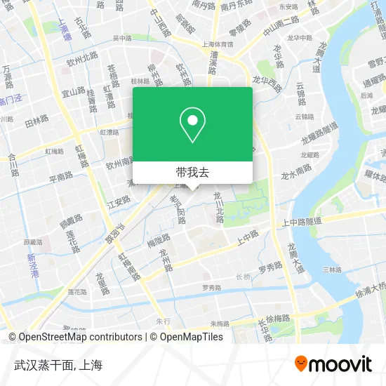 武汉蒸干面地图