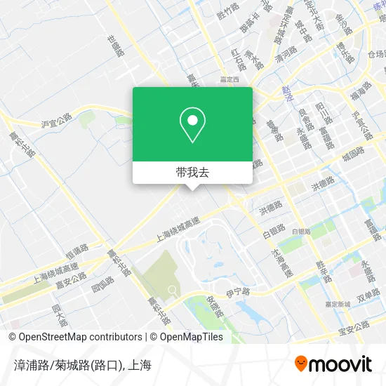 漳浦路/菊城路(路口)地图