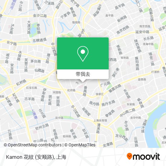Kamon 花紋 (安顺路)地图