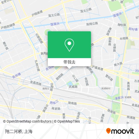 翔二河桥地图