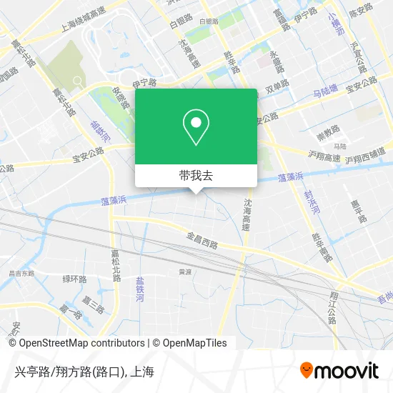 兴亭路/翔方路(路口)地图