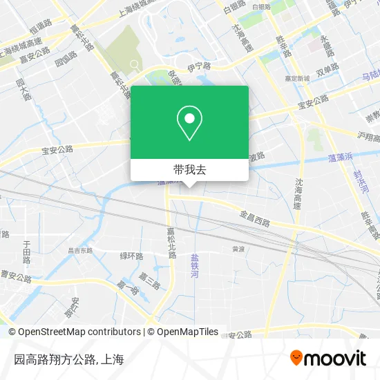 园高路翔方公路地图