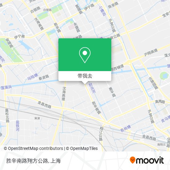 胜辛南路翔方公路地图
