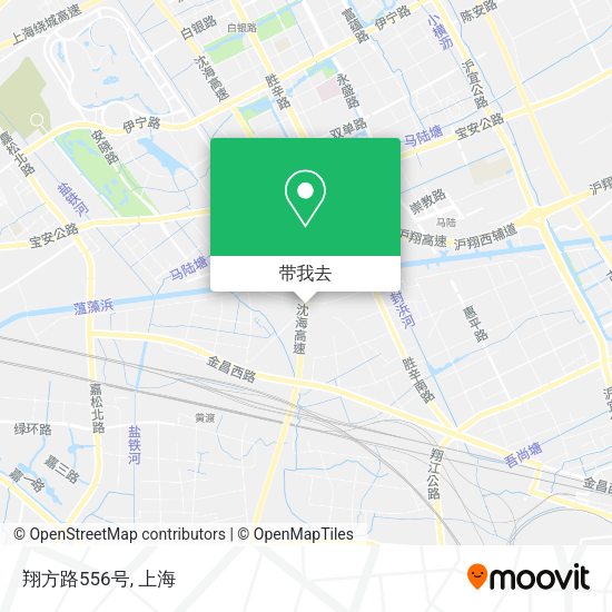 翔方路556号地图