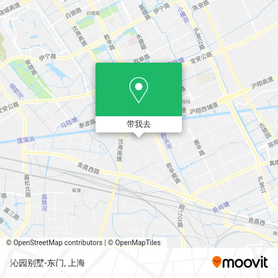 沁园别墅-东门地图