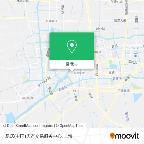 易居(中国)房产交易服务中心地图