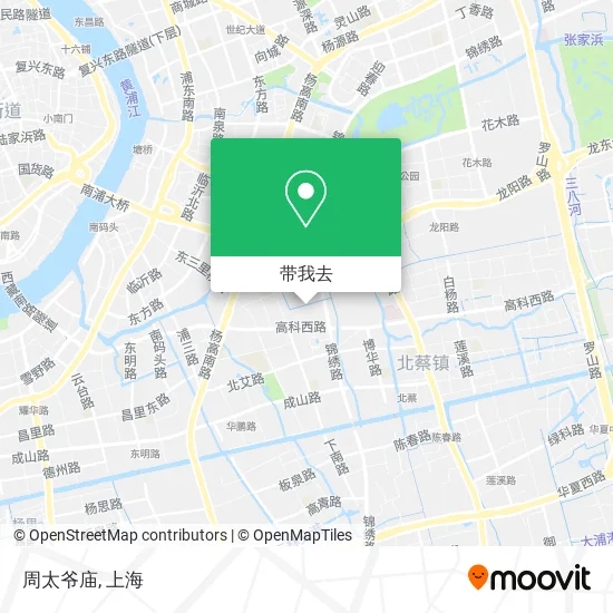 周太爷庙地图