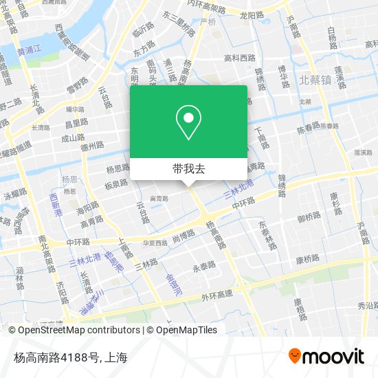 杨高南路4188号地图