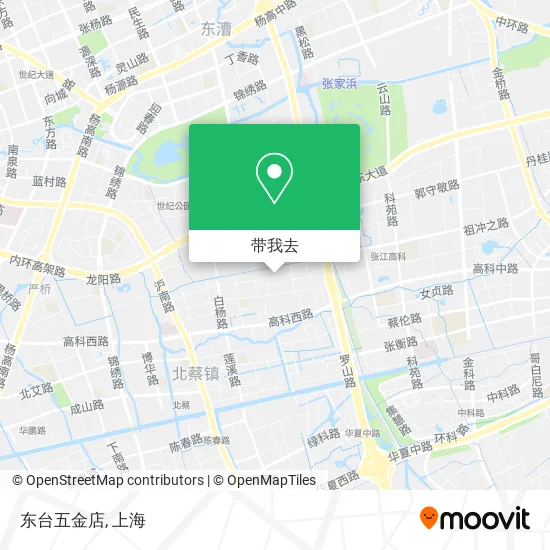 东台五金店地图