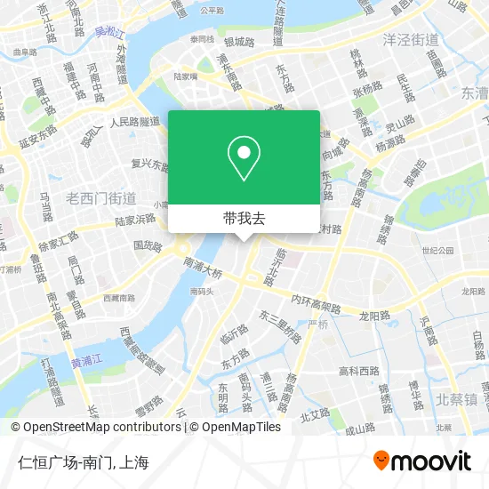 仁恒广场-南门地图