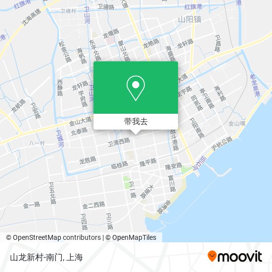 山龙新村-南门地图