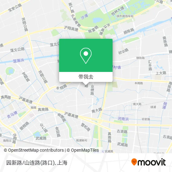 园新路/山连路(路口)地图
