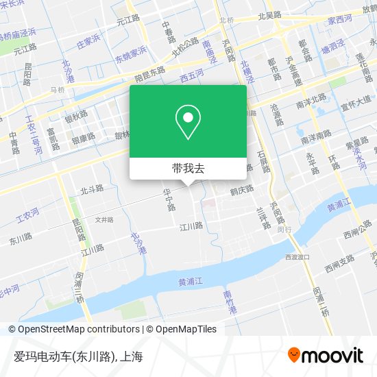 爱玛电动车(东川路)地图