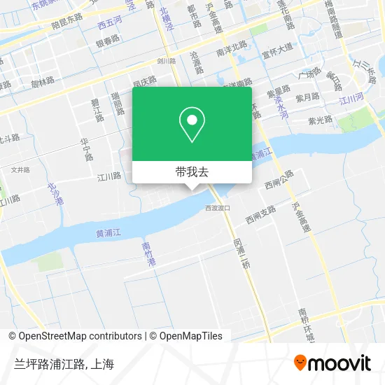 兰坪路浦江路地图