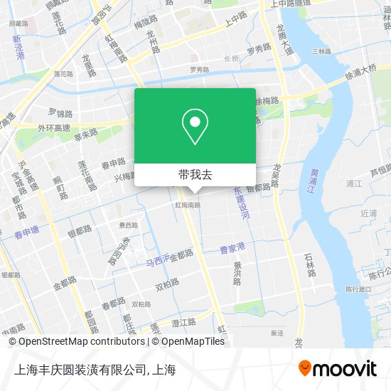 上海丰庆圆装潢有限公司地图