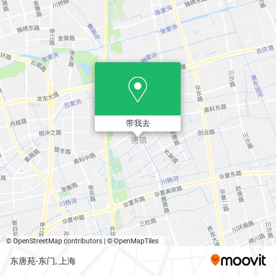东唐苑-东门地图