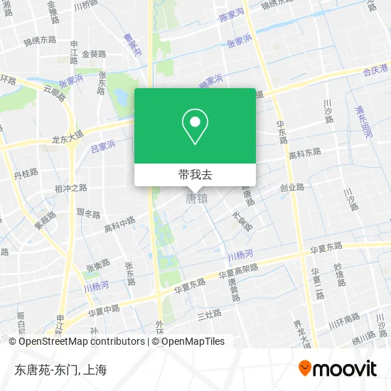 东唐苑-东门地图