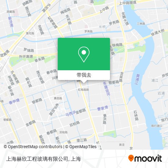 上海赫欣工程玻璃有限公司地图