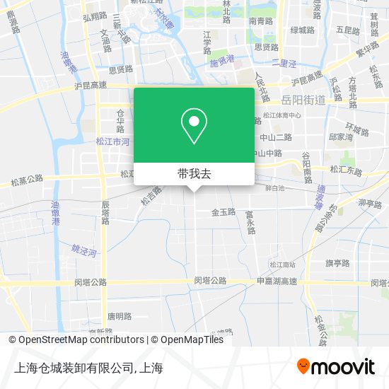 上海仓城装卸有限公司地图