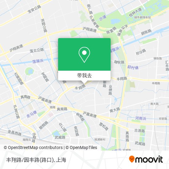 丰翔路/园丰路(路口)地图