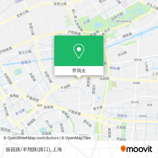 振园路/丰翔路(路口)地图