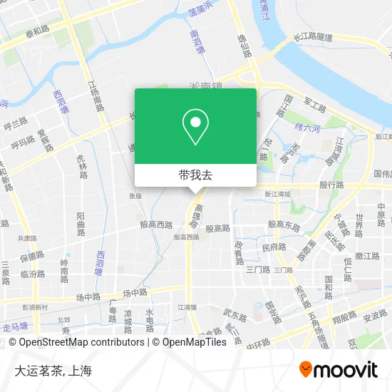 大运茗茶地图