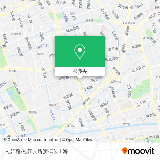 桂江路/桂江支路(路口)地图