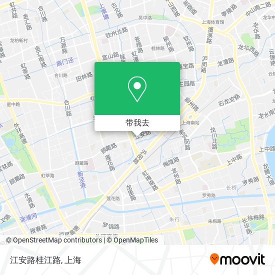 江安路桂江路地图