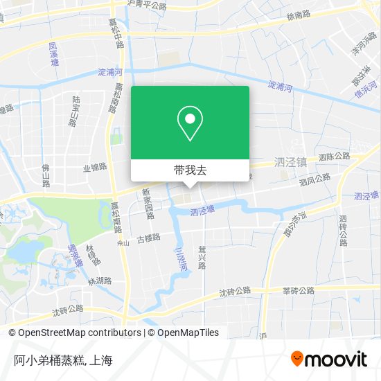 阿小弟桶蒸糕地图