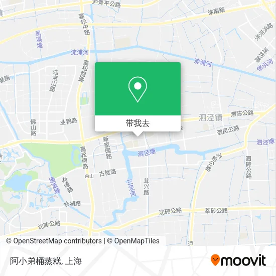 阿小弟桶蒸糕地图