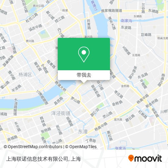 上海联诺信息技术有限公司地图