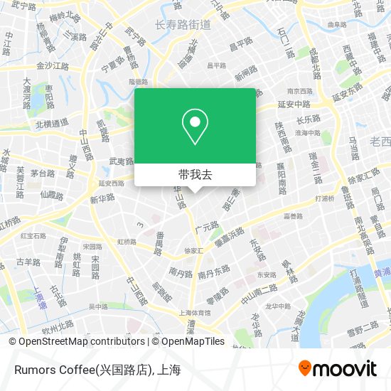 Rumors Coffee(兴国路店)地图