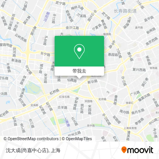沈大成(尚嘉中心店)地图