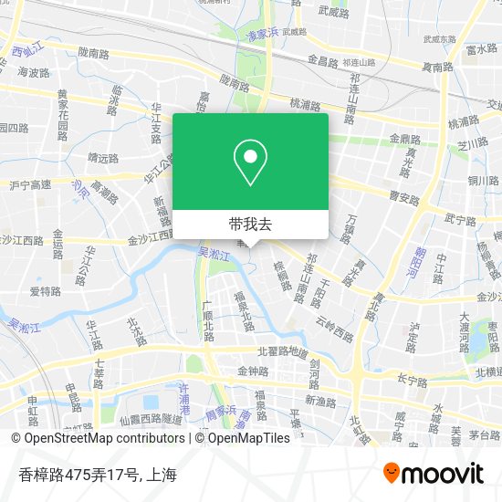 香樟路475弄17号地图
