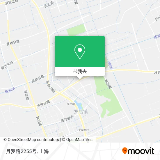 月罗路2255号地图