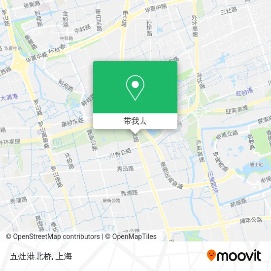 五灶港北桥地图