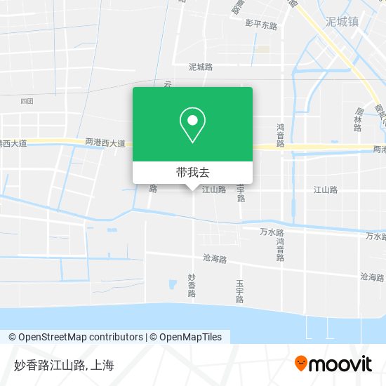 妙香路江山路地图