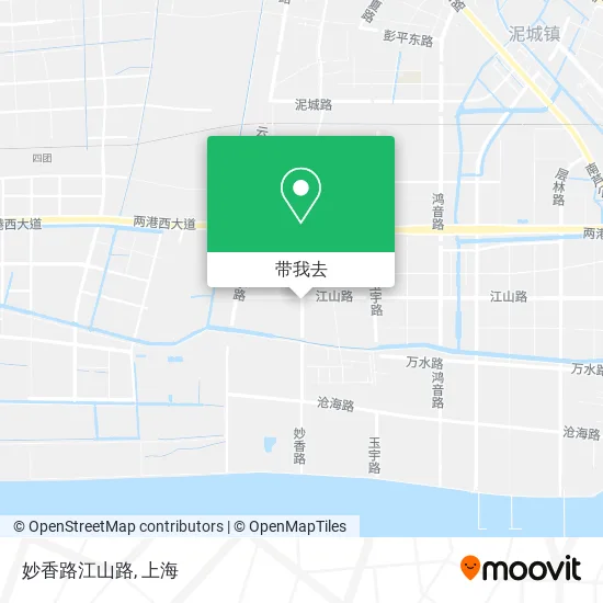 妙香路江山路地图