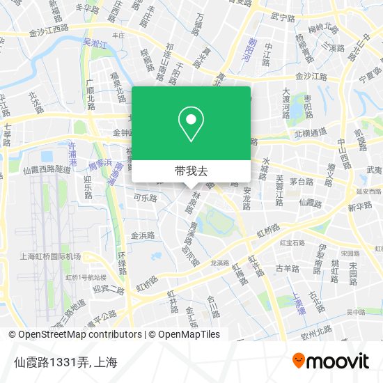 仙霞路1331弄地图