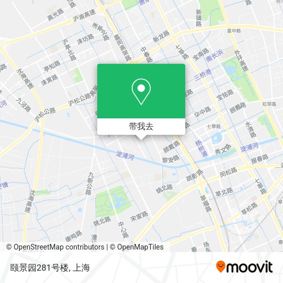 颐景园281号楼地图