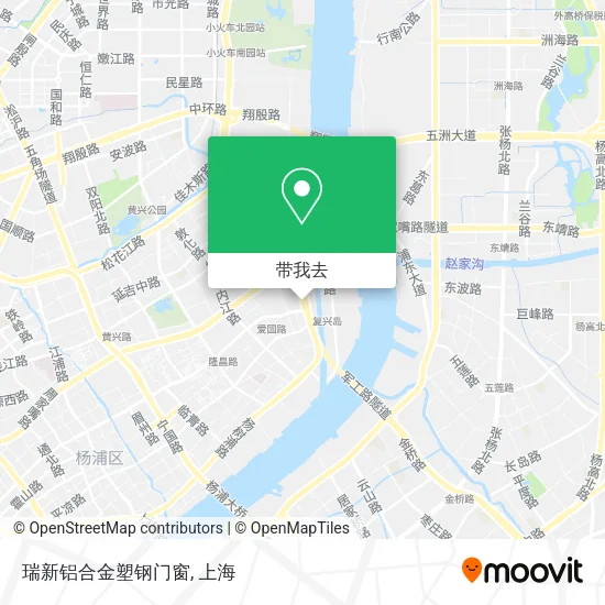 瑞新铝合金塑钢门窗地图