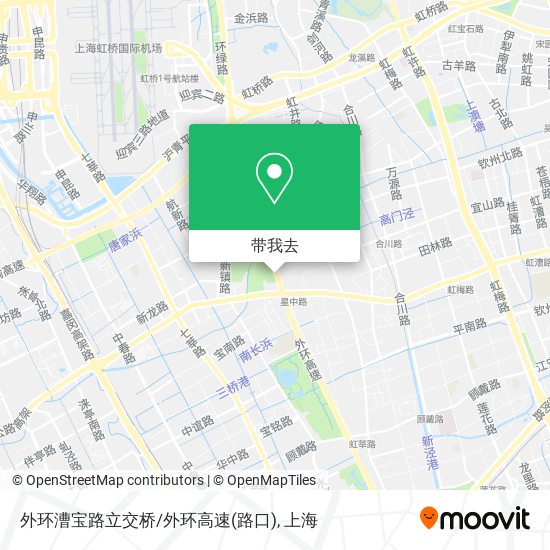 外环漕宝路立交桥/外环高速(路口)地图